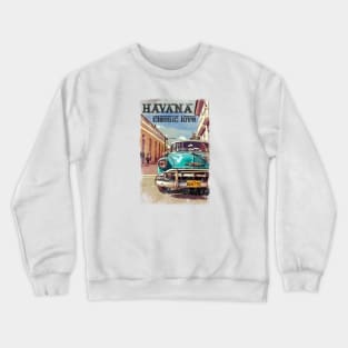 Cuba Havana Crewneck Sweatshirt